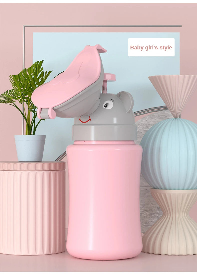 Portable Baby Hygienic Toilet Urinal For Boys Girls, Outdoor Car Travel Leak-Proof Potty, Children's Convenient Training Toilet