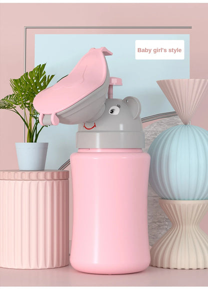 Portable Baby Hygienic Toilet Urinal For Boys Girls, Outdoor Car Travel Leak-Proof Potty, Children's Convenient Training Toilet