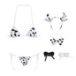 Japanese Anime Cat Cosplay Uniform Bra Panties Set Women Intimates Kawaii Lolita Hollow Out Sexy Lingerie Underwear Set