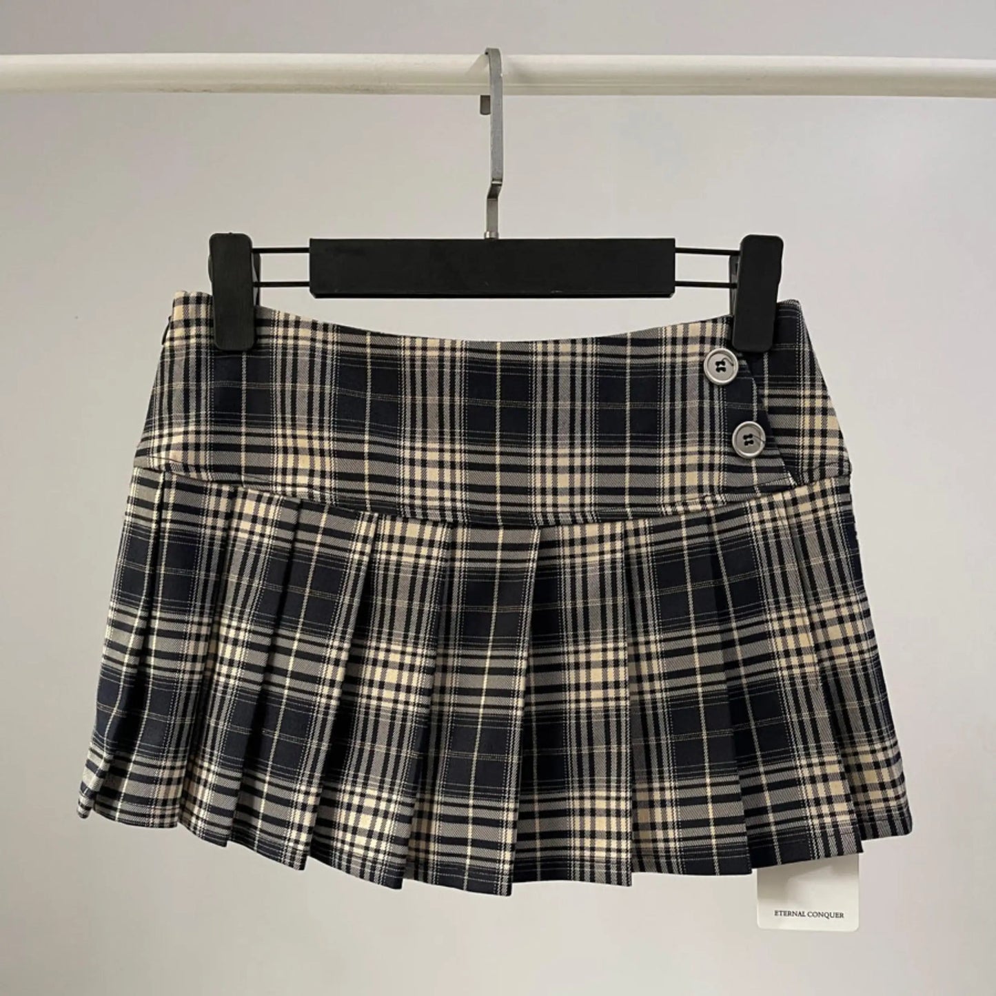 Summer Clothes Mini Skirts Woman Korean Fashion Short Skirts Women Low Rise Y2k Skirts Pleated Red Plaid Skirts Luxury Designer