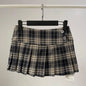 Summer Clothes Mini Skirts Woman Korean Fashion Short Skirts Women Low Rise Y2k Skirts Pleated Red Plaid Skirts Luxury Designer