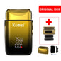 Kemei KM-TX10 Electric Shaver Hair Rechargeable Beard Foil Razor for Men Bald Head Shaving for Men Machine Hair Clippers for Men