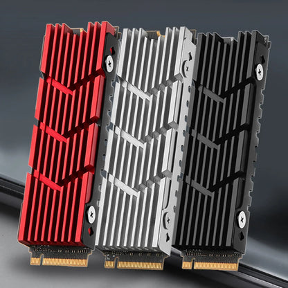 M.2 SSD NVMe Heat Sink heatsink M2 2280 SSD Hard Disk Aluminum Heat Sink with Silicone Thermal Pad for PC / PS5 PCIE 2280 SSD