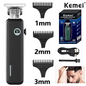 Kemei Electric Hair Cutting Machine Luminous High-power Silent Hair Clipper Man Shaver Trimmer For Men  KM-5098