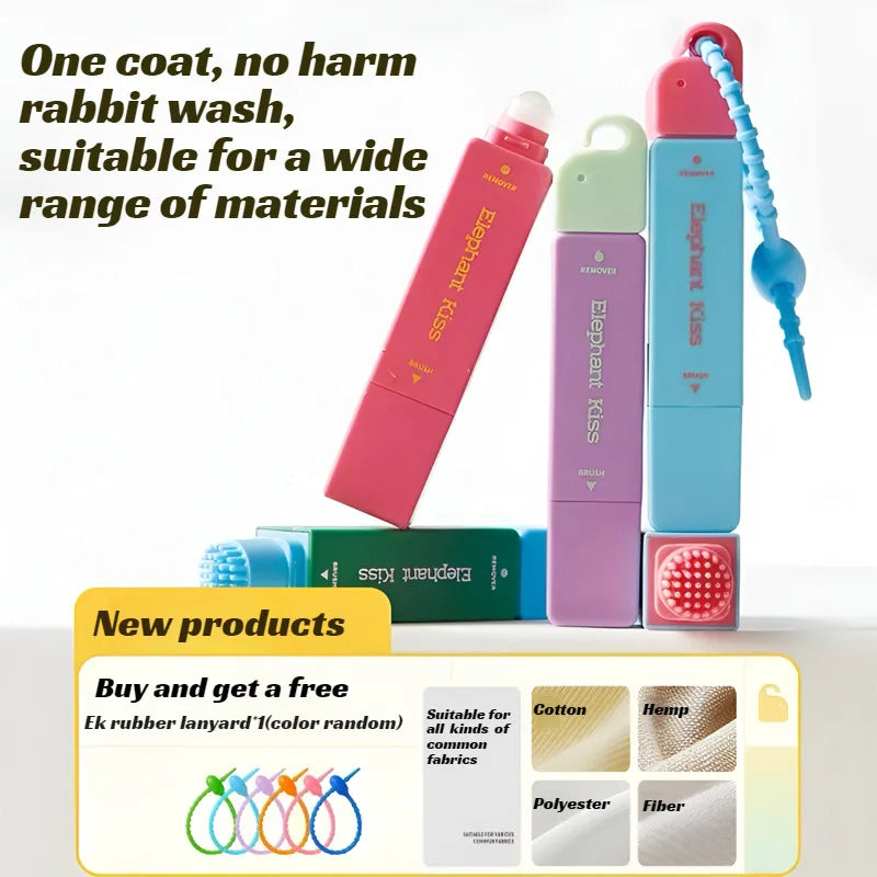 White Clothes Stain Remover Pen Strong Portable Waterless Tant Oil Stain Remover Pen