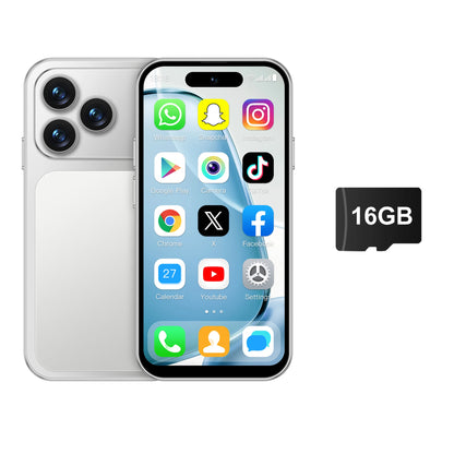 SERVO 4G LTE Mini Smart Mobile Phone Android12.0 OS 2GB+16GB WhatsAPP Play Store WiFi Dual SIM Standby 4.0inch Pocket Smartphone