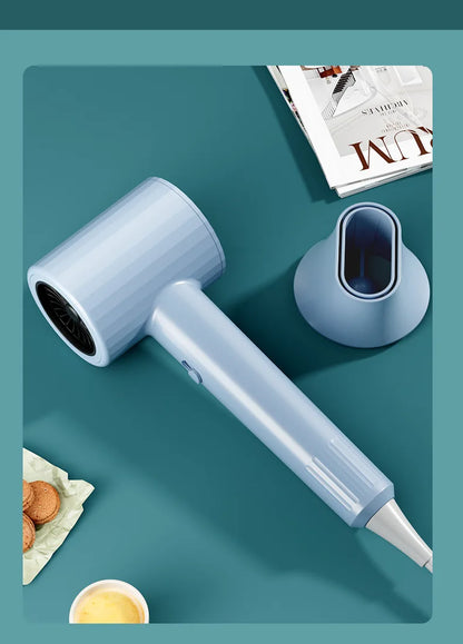 2300W Hair Salon Hair Dryer High Power Strong Wind Speed Dry Blue Light Ion Silent Home Hairdresser Special New Product