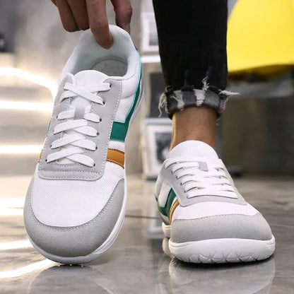 Wide Shoes Anti Slip Lightweight Breathable Running Shoes Minimalist Barefoot Cross Training Shoe Anti Slip Toe Walking Shoes