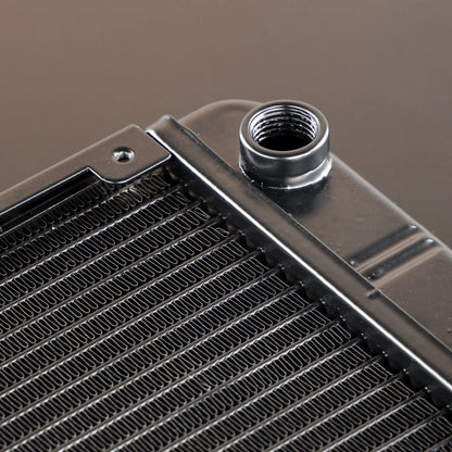 SysCooling 240 360 aluminum water cooler Cooling For Heatsink Exchanger liquid Cooler 18 waterways water cooling radiator