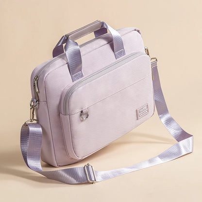 Laptop Shoulder Bag 13.3 15.6 inch for Women Notebook Briefcase Handbag for Macbook Pro 14 16 M4 M3 Air 15 Huawei Xiaomi Dell HP