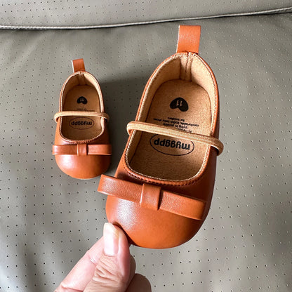 New Baby Shoes Leather Baby Boy Girl Shoes Rubber Sole Anti-slip Multicolor Toddler First Walkers Newborn Crib Toddler Shoes
