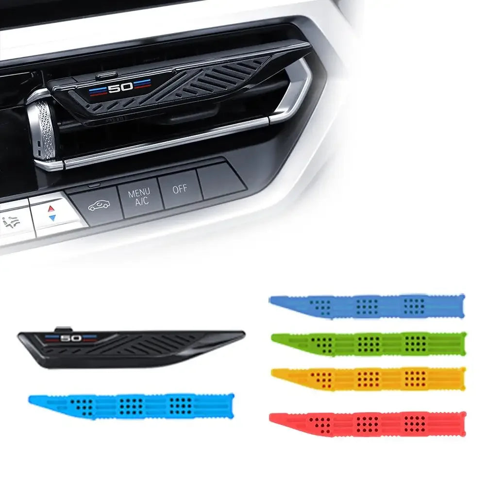 Suitable for BMW car mounted aromatherapy blade air outlet bracket 3 series 5 series X1X3X5 automotive solid fragrance cream int