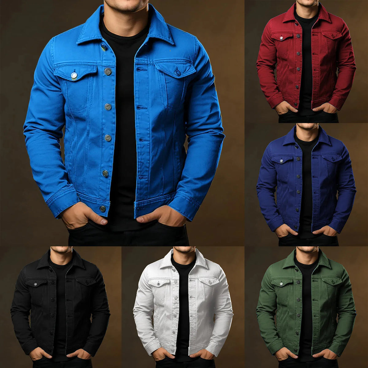 Men'S Casual Fashionable Outerwear Jacket Mens Medium Long Cotton Jacket Men'S Jackets Casual Daily Wear Jacket Ropa De Hombre