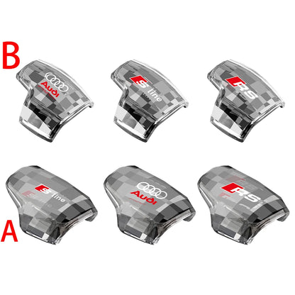 Car Crystal Gear Head Shift Head Transmission Handle Cover For Audi S4 S5 Q5l Sq5 Rs4 Q7 Rs5 A5 Rs7 A6 Rs6 Sq8 A4/a4l Sline RS