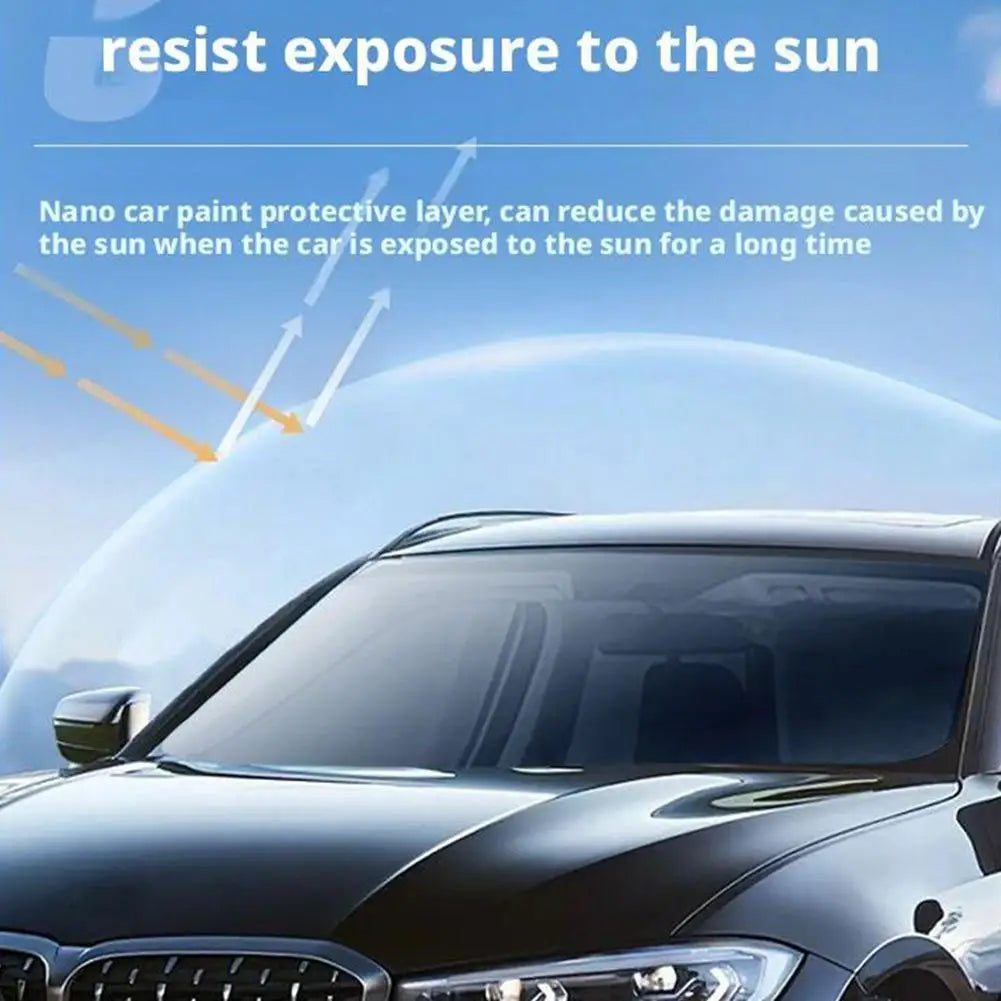 500ML Car Coating Spray Nano Ceramic Quick Effect Coating Agent Spray Quick Coat Wax Polish Spray Protection Car Care KIT 1/3set