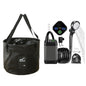 Portable Camping Shower Equipment 6000mAh Rechargeable LED Display Screen Outdoor Simple Electric Mobile Shower Set