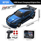 KF20 1/64 High Speed Drift RC Car 2.4G 4WD Remote Control Desktop Mini GTR Racing Model Cars for Boys Kids Toy Gift