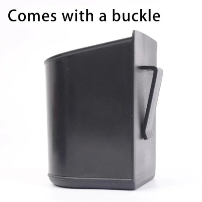 1/2pcs Car Multifunctional Cup Holder Trash Bin Door Seat Back Mount Black Plastic Organizer Auto Storage Box Accessories