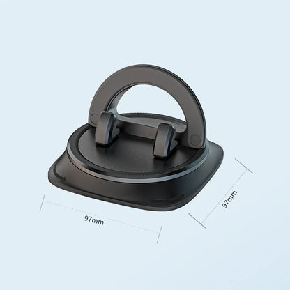 Dashboard Car Phone Holder 360° Rotation Universal Car Phone Mount With Non-Slip Silicone Replacement Tools For Smartphone