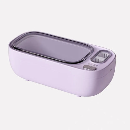 Lenovo Ultrasonic Cleaner Portable Household Dual-Tank Mini Sonic Cleaning Machine for Eyeglasses Dentures, Retainer, Jewelry