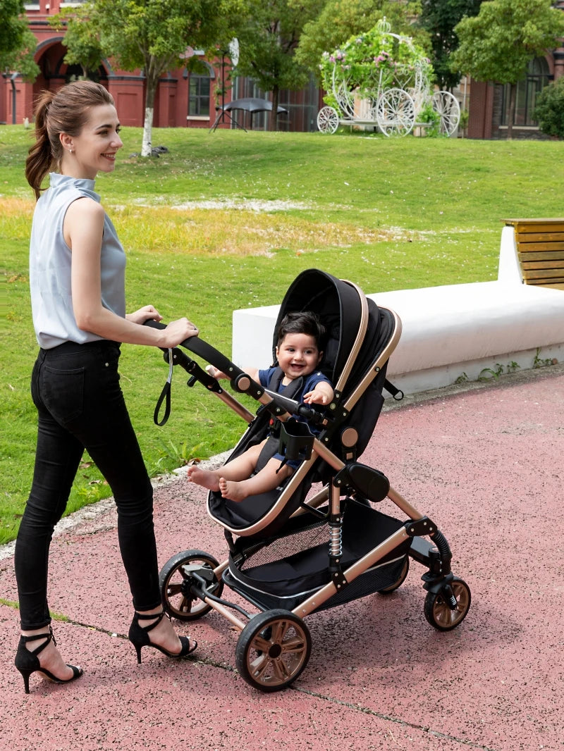 Baby stroller 3 in1,four wheel stroller,2 in 1 baby car,Lightweight strollers,Mutifunction Strollers,baby carriage,Poussette