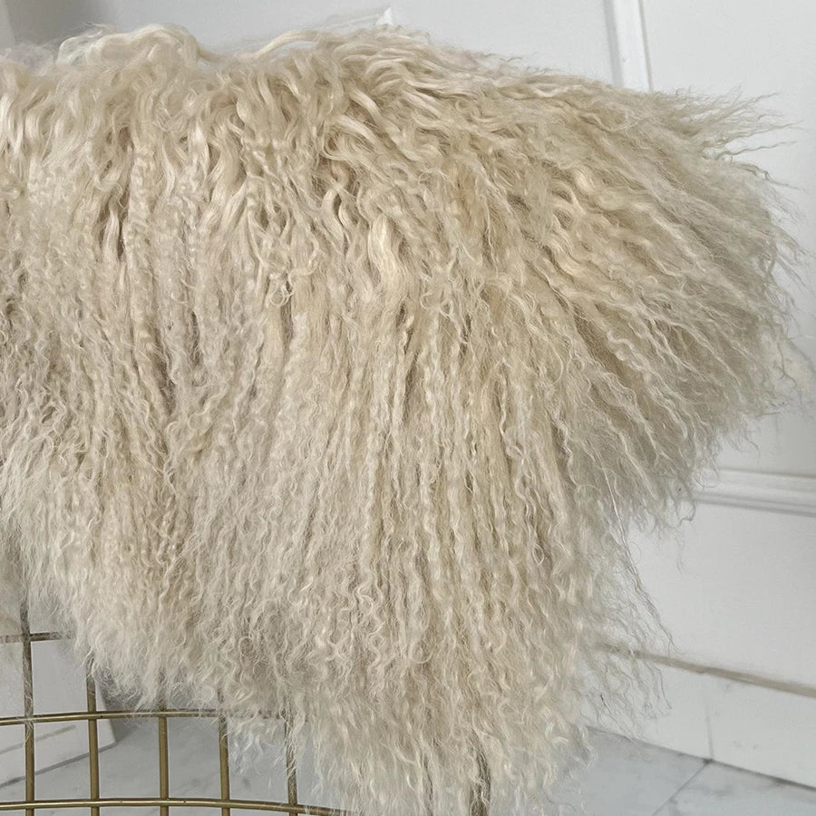 Collarless Tibetan Lamb Fur Coat Genuine Sheep Wool Jacket Natural Sheepskin Coat Luxury New Arrivals Women's Clothing