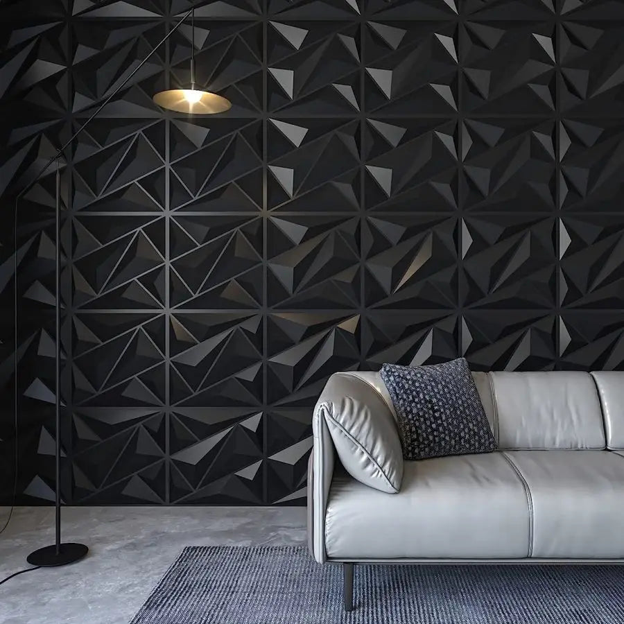 12pcs/20pcs 3D textured wall panels for indoor wall decoration,suitable for living room hall bedroom hotel office,30cmx30cm