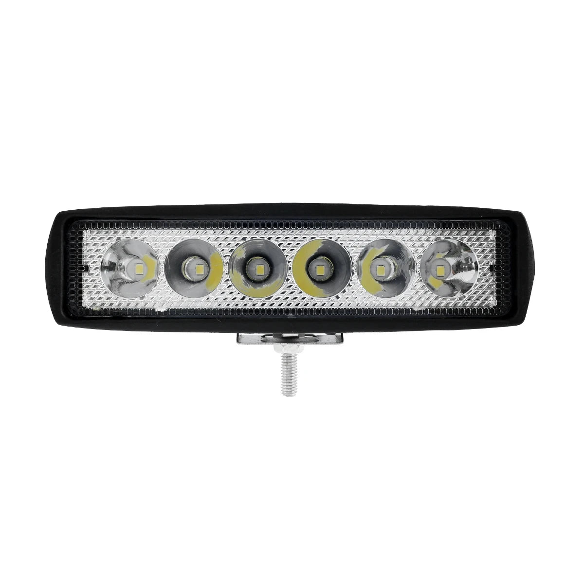 Car LED Light Bar 12V 18W 6000K Super Bright Work Light IP67 Waterproof Flood Spot White Off Road Head light Driving Light