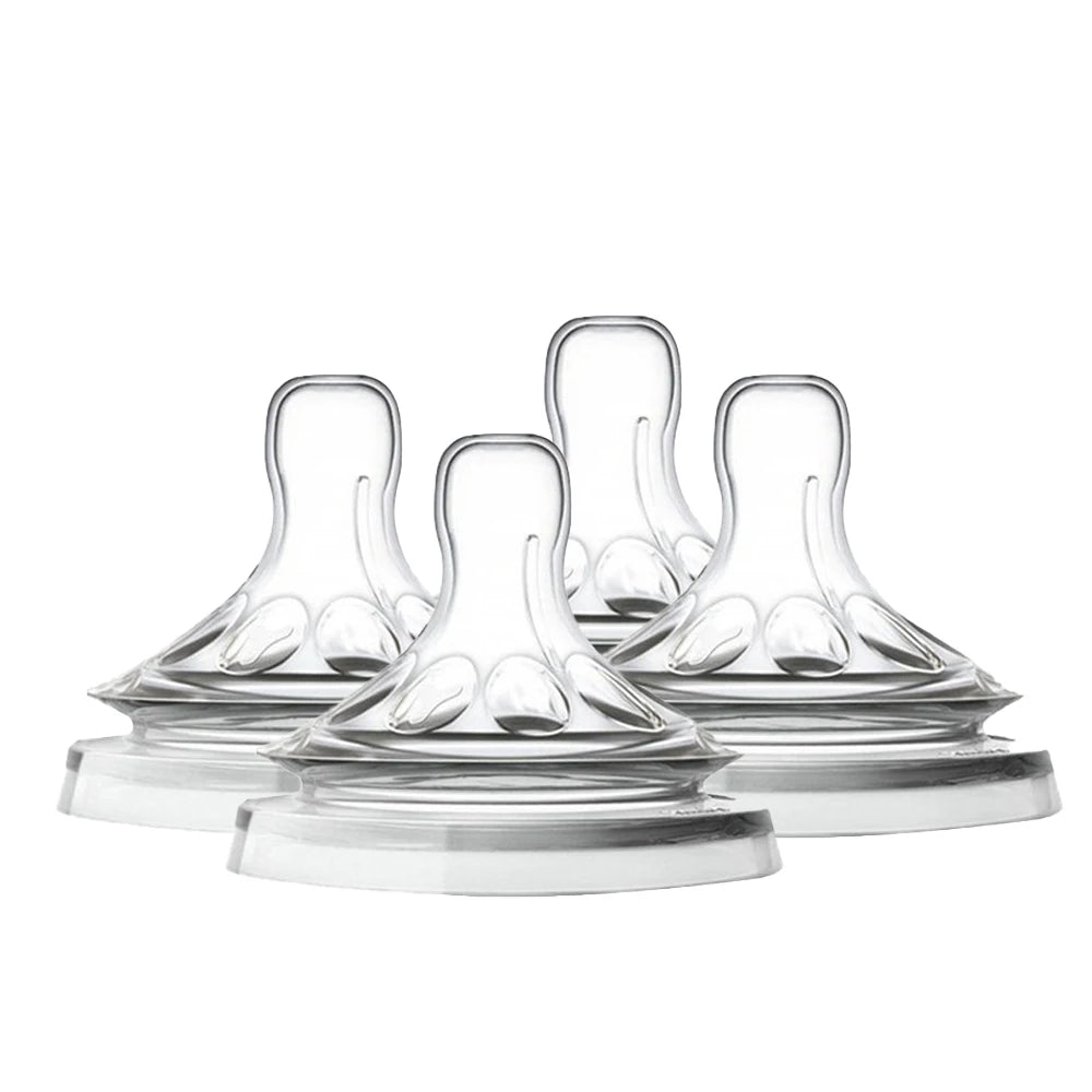 Silicone Nipple Accessories, 5.5cm Wide Mouth, Natural Shape, Skin-Friendly Silicone, For Baby Bottles, Easy to Clean