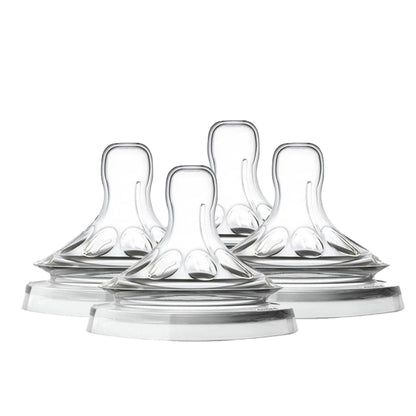 Silicone Nipple Accessories, 5.5cm Wide Mouth, Natural Shape, Skin-Friendly Silicone, For Baby Bottles, Easy to Clean
