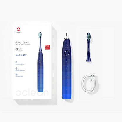 Electric Toothbrush for Adults,Oclean 150 Days Battery Life Electric Toothbrush with 3 Brush Heads  5 Modes IPX7 Waterpoor