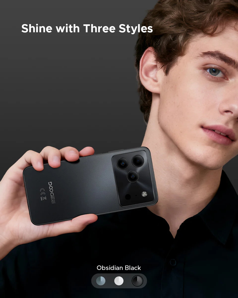 DOOGEE Note56 Pro Smartphone 32GB+128GB Android 16 6150mAh Battery 6.56'' 90Hz Screen 13MP+8MP Widevine L1 NFC Cell Phone