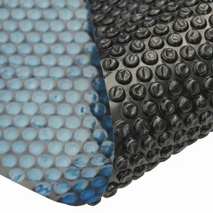 Floating Pool Solar Cover PE 500x300 cm Black and Blue