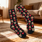 Customized socks for men and women Face-themed funny expression socks Personalized photo-customized socks Birthday gifts