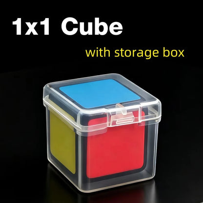 1x1 Mini Magic Cube Puzzle 2.5cm Funny Cube Puzzle Educational Toys Magic Cube Speed Cubo  Adult Toys Kids Gifts