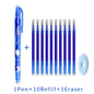 Pilot Erasable Gel Pen Magic Blue Black Red Ink 0.5mm Erasable Refill Rods Japanese Stationery Office School Writing Supplies