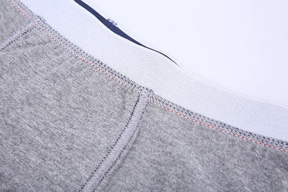 4pcs Cotton Boxer Shorts Soft Men's Panties BONITOS Letter Waistband Men Underpants Boxer Briefs Sexy Underwear for Man Boxers