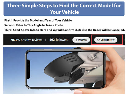 Mangoal 4K Dash Cam GPS WiFi & APP For Volkswagen Tiguan Gen2 AD BW Dash Car Camera 2018-2024 Plug and Play