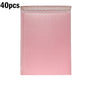 50-10PCS Black/Pink/White Bubble Mailers Delivery Package Packaging Small Business Supplies Bubble Envelopes Packing Bag Mailer
