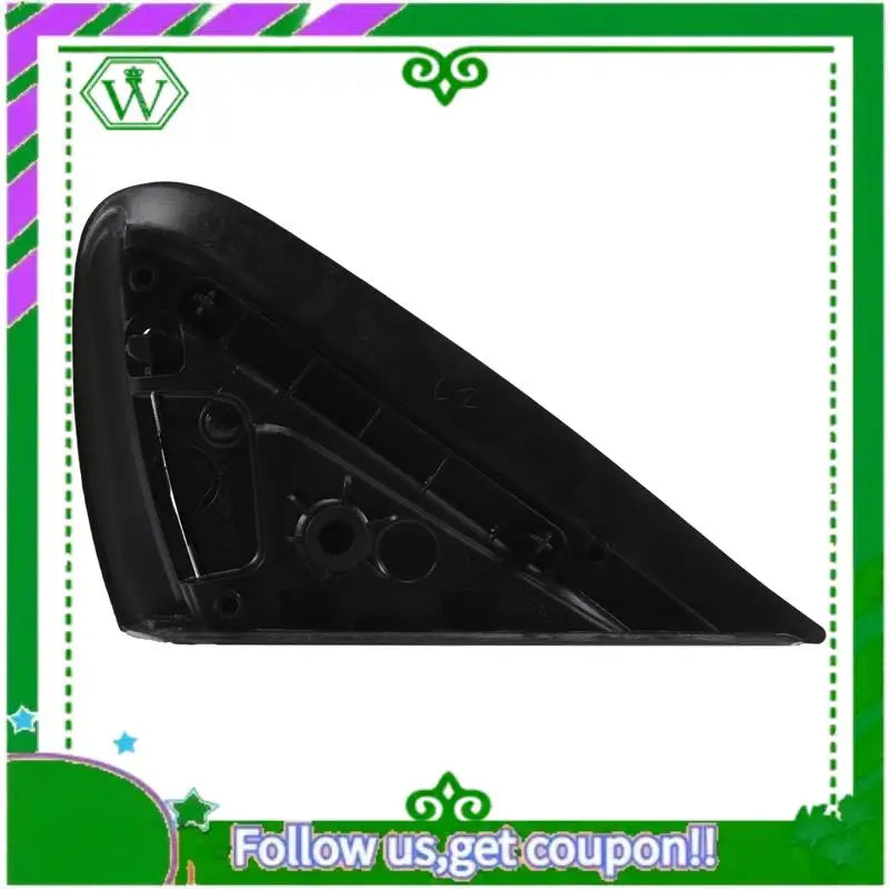AC34-Car Front Left&Right Window Triangle Plate Side Mirror Corner Triangle Garnish Cover Panel For Citroen C4 C4L 2012-2015