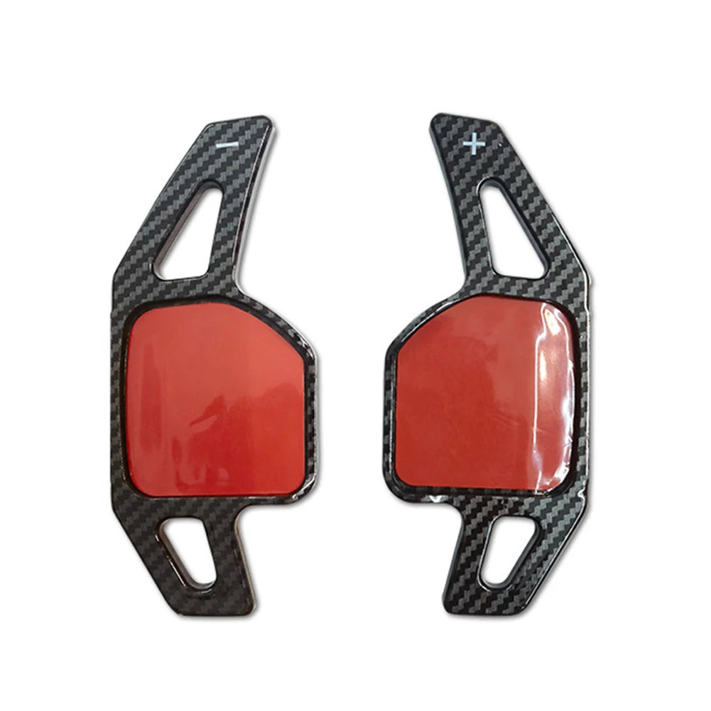 2Pcs Car Steering Wheel Paddle ABS Gear Shift Paddles Accessories For Audi A3 A4L A5 A6L A7 A8 S3 S5 SQ5 RS3 R8 Q3 Q5 Q7 S6 S7