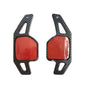 2Pcs Car Steering Wheel Paddle ABS Gear Shift Paddles Accessories For Audi A3 A4L A5 A6L A7 A8 S3 S5 SQ5 RS3 R8 Q3 Q5 Q7 S6 S7