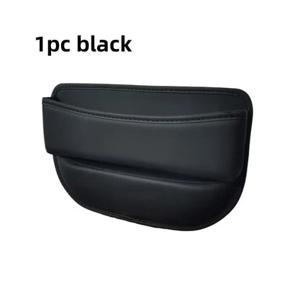 Universal Car Seat Gap Organizer PU Leather Console Side Pocket Auto Crevice Filler Storage Box Interior Accessory