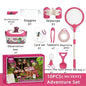 Kids Camping Set Indoor Outdoor Exploration Kit Pretend Play Toys Camping Tools Birthday Gift for Girl Boy OPTIONAL Pop Up Tent