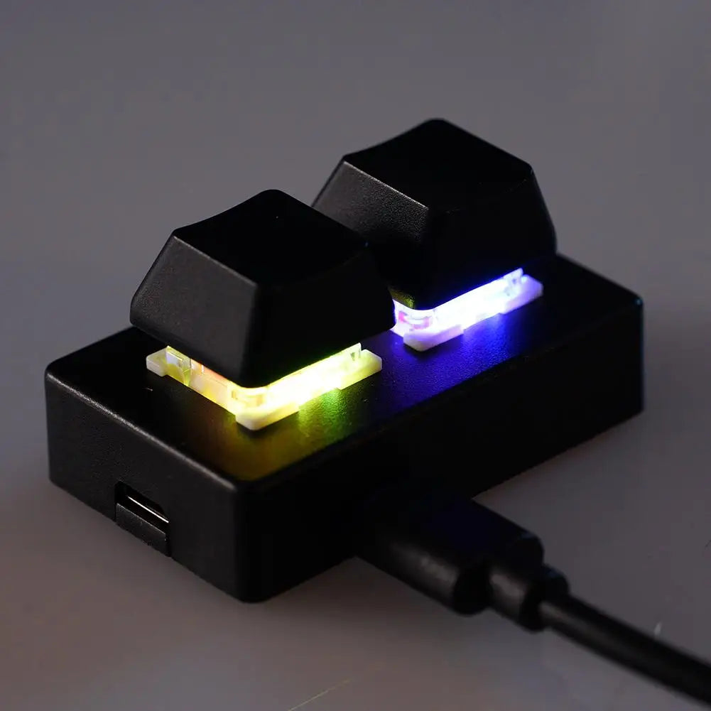 2-key Shortcut Keyboard Copy And Paste USB Custom Programmable Macro Mechanical Keyboard Hot Key Mouse