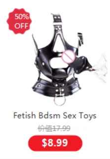 Erotic Fetish Costumes of Leather Bdsm Bondage Hood Mask with Mouth Hole for Couples Adults Slave Rolplay Flirting Games