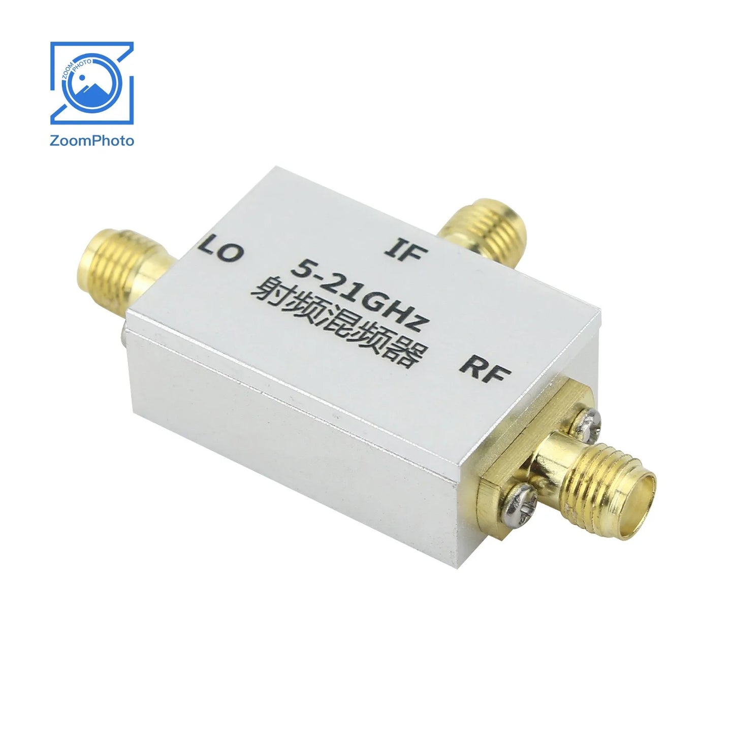 5-21GHz RF Frequency Mixer Up and Down Frequency Converter C/X/KU Band Mixer RF Accessory with SMA-K Connector