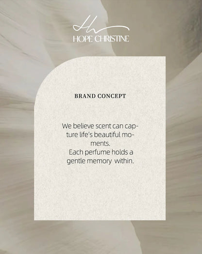 HOPE CHRISTINE Peach Perfume Eau De Parfum for Women 50ML Long-Lasting, Elegant Gift for Birthday & Valentine's Day