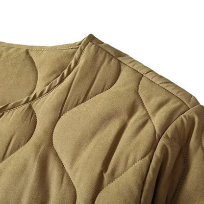 Vintage M65 Liner Jacket Men Winter New Khaki Thick Multi-pocket Tooling Padded Jacket Long Sleeve Cardigan Hunting Coat