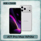 HOTWAV A17 Pro Max 6.75'' 120Hz Display Ultra-Thin Smartphone 4GB RAM 256GB ROM Android 15 Octa-core Mobile Phone 5160mAh 1080P Bluetooth 5.4 Cellphone with 3.5mm Headphone Jack